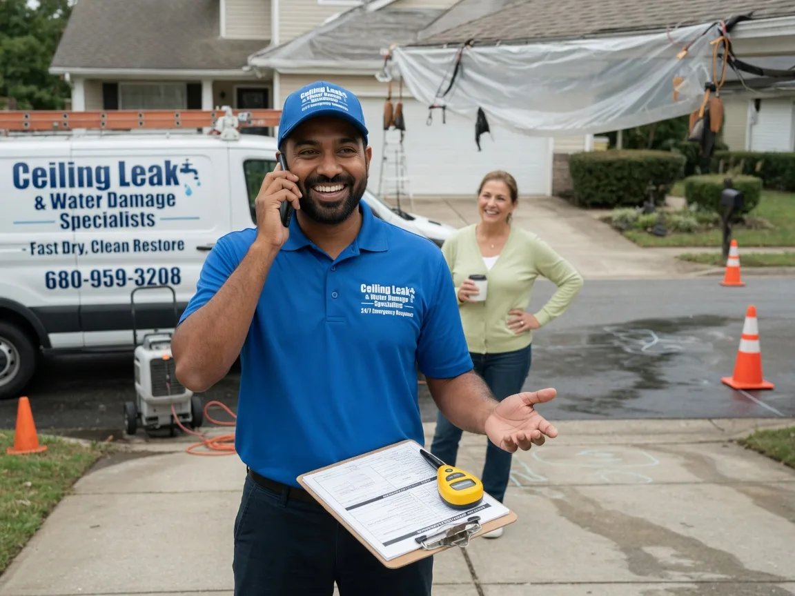 Ceiling Leak Cleanup Salvisa, KY FAQs